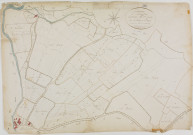 Montfleur, section B, l'Etang et les Rogets, feuille 2.géomètre : Sauldubois