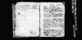 Série communale : baptêmes 1683-1725 ; mariages, sépultures 1684-1725.
