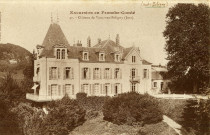 Vaux-sur-Poligny (Jura). Excursion en Franche-Comté. 41. Le château. Besançon, Teulet.