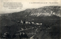 Les Bouchoux (Jura). alt. 960 m. Vue panoramique. Mulhouse-Dornach, Braun et Cie.