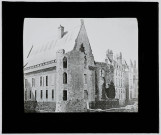 Reproduction d'une vue du château de Sully-sur-Loire.