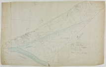 Dampierre, section C, le Canal, feuille unique.géomètre : Boichoz