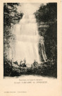 Environs de Lons-le-Saunier (Jura). La grande cascade du Hérisson. Lons-le-Saunier, Aubert, photo-édit.