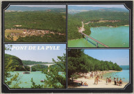 D'Orgelet à Moirans en Montagne 39(Jura) - Le Pont de la Pyle - Le camping de Surchauffant - La plage du Pont de la Pyle