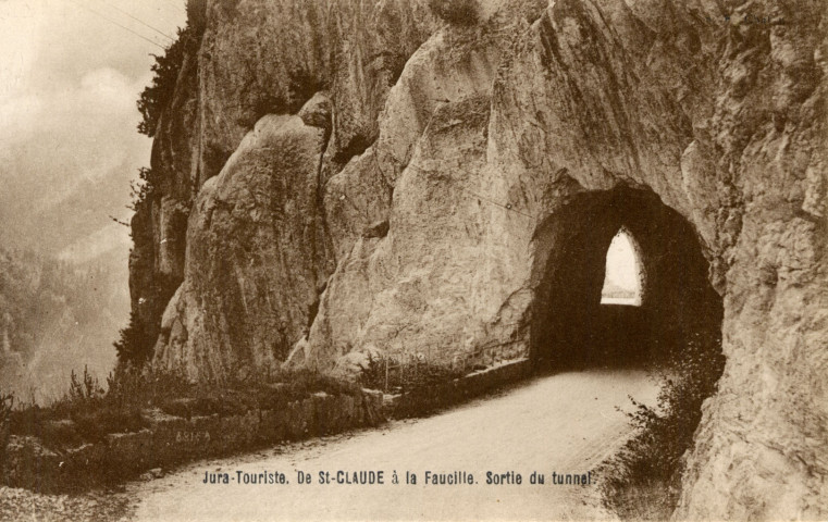 De Saint-Claude à la Faucille. Sortie du Tunnel. Chalon, B.F.