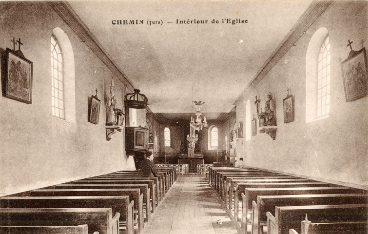 Chemin (Jura). L'intérieur de l'église.
