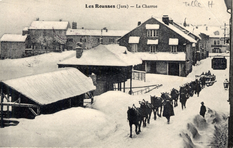 Les Rousses (Jura). La Charrue. Lons-le-Saunier, G.B.
