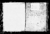 Série communale : baptêmes, mariages, sépultures 1758-janvier 1768, 1782, septembre 1791-1792.