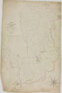 Darbonnay, section B, la Tour et Neuvilley, feuille unique.géomètre : Poux