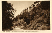 Morez (Jura). 5139. Le viaduc supérieur sur la route de Morbier. Mulhouse-Dornach, Braun et Cie.