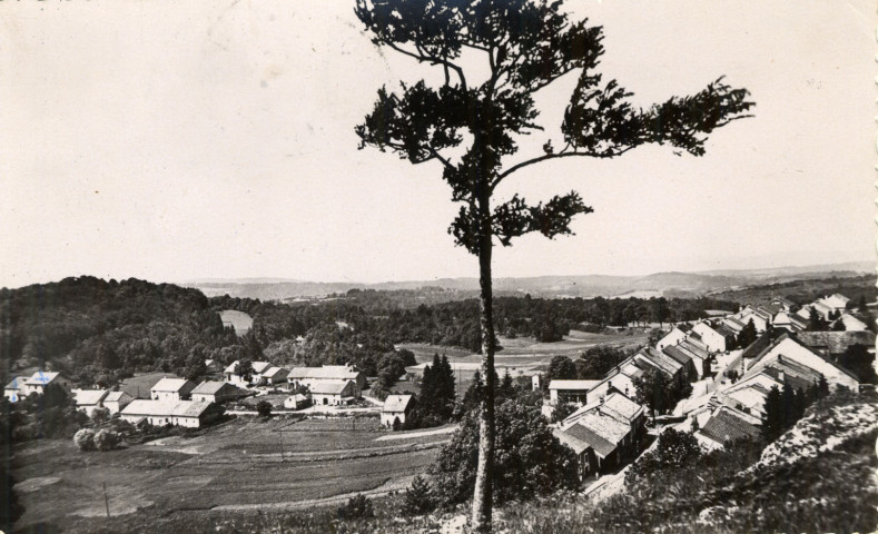 Bonlieu (Jura). Vue générale du village de Bonlieu. Chalon-sur-Saône, Bourgeois.