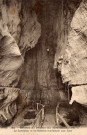 Baume-les-Messieurs (Jura). Grottes de Baume-les-Messieurs. Le carrefour et les galeries conduisant aux lacs. Paris, B. F.