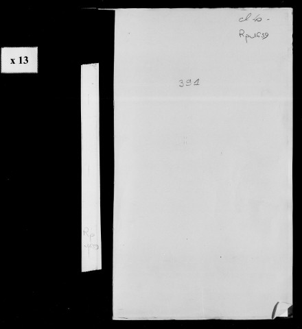 Table générale annuelle de la subdivision de Lons-le-Saunier. Répertoire alphabétique des hommes inscrits aux registres matricules de la classe 1940.