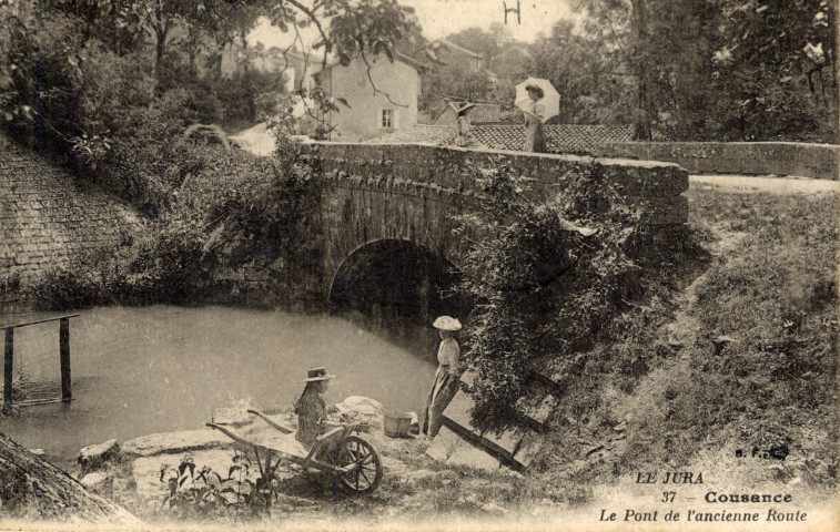 Cousance (Jura). 37. Le Pont de l'ancienne route. Paris, B.F.