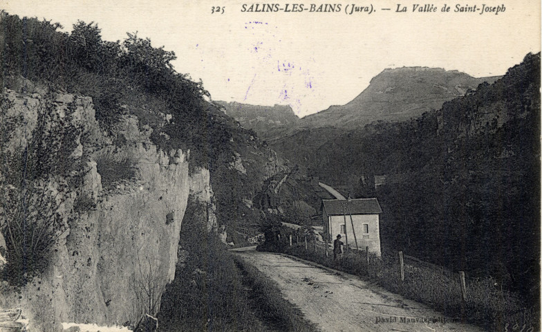 Salins-les-Bains (Jura). 325. La Vallée de Saint Joseph. D.Mauras.