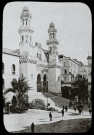 Reproduction d'une vue de la cathédrale Saint-Philippe d'Alger.