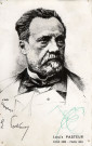 Buste de Louis Pasteur d'après Champollion.
