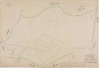 Cuisia, section A, le Bois Gugniot, feuille 3.géomètre : Guyon