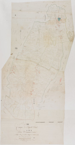 Chapelle-Voland, section D, les Villages des Roz et des Brantus, feuilles 1 et 2.géomètre : Lebeaud aîné