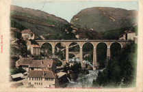 Saint-Claude (Jura). 15. Le viaduc et les usines de Sous-le-Pré.