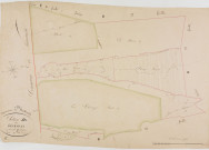 Rothonay, section D, Echaillat, feuille 4.géomètre : Jannin