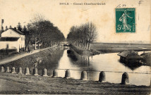 Dole (Jura). Le canal Charles Quint.