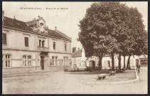 Chaussin - Place de la mairie