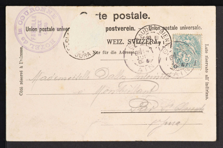 La Faucille, Jura (M. M. 205.) (1904)