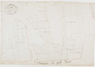 Chemin, section B, les Vieilles Terres, feuille 2.géomètre : Billet