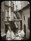 Reproduction d'une vue du quartier arabe d'Alger.