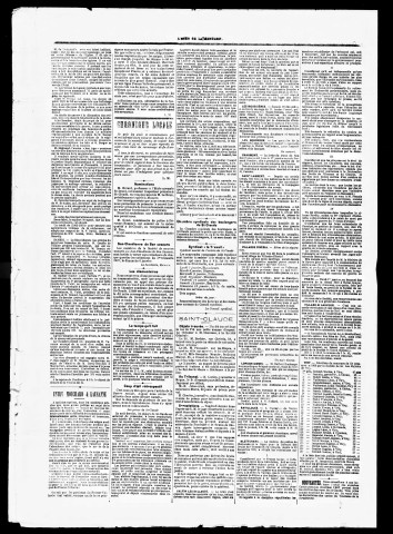 L'Echo de la Montagne. 1907-1908.