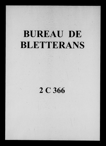 Table de1753 à octobre 1765