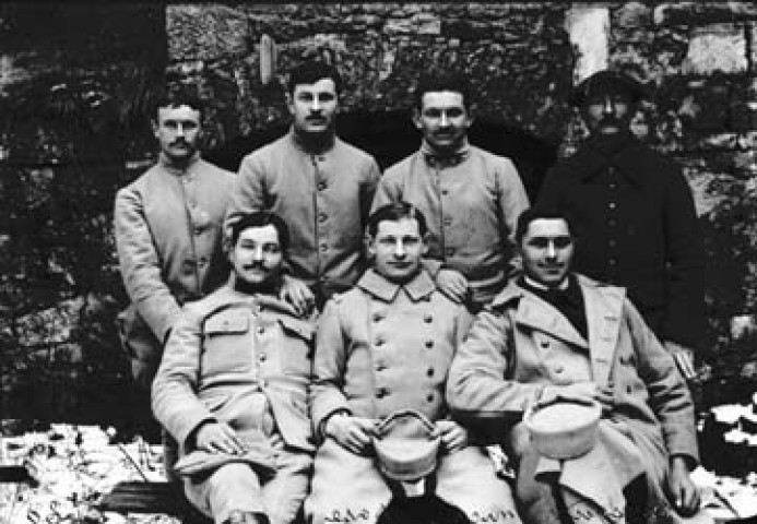 Sept militaires Jeacques Nicod. Doye