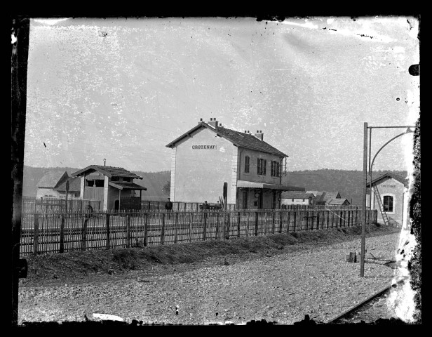 Gare de Crotenay.