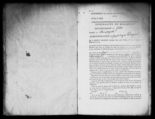 Registre du 18 mars 1788 au 2 novembre 1790