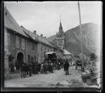 Départ des pèlerins de Corps pour le pèlerinage à Notre-Dame de La Salette.