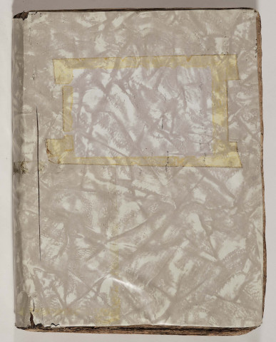 Tavaux.- Registre d'arpentement.