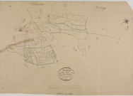 Augisey, section A, Grand-Fontaine, feuille 2.géomètre : Rosset