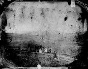 Photographe avec d'autres personnes