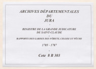 Actes du 27 février 1785 au 3 juillet 1787.