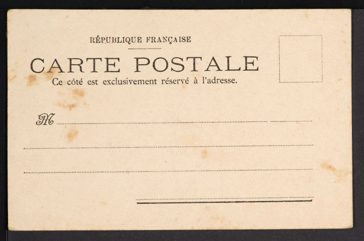 Mijoux (près de la Faucille) – Col de la Faucille (Henry Genta-Turin, Hambourg, Munich N°. 1277)