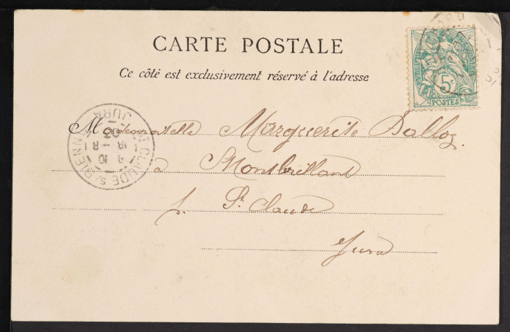  Lons-le-Saunier - Le Marché Place Perraud (Cliché Raoul Chapuis) (1903)