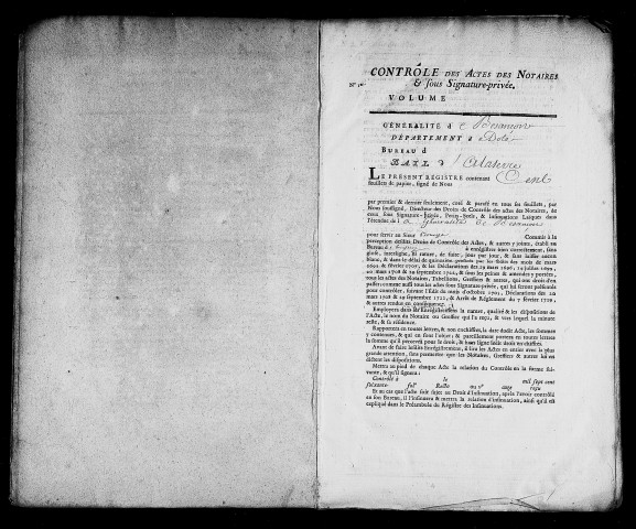 Registre du 28 mars 1774 au 16 septembre 1776