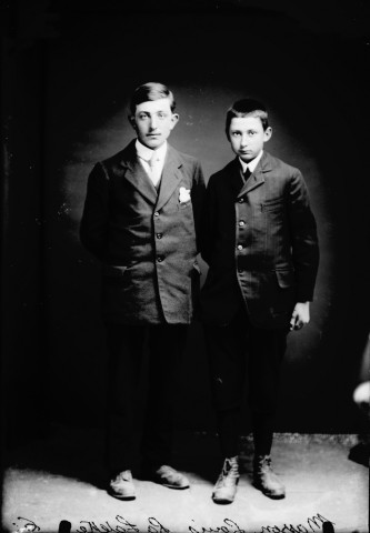 Deux enfants Louis Masson. La Latette