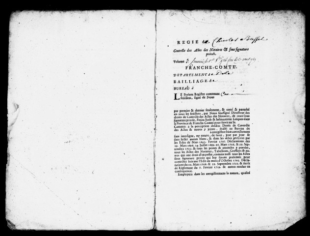 Registre du 29 août 1734 au 31 juillet 1736