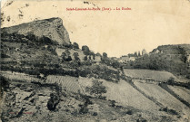 Saint-Laurent-la-Roche (Jura). La roche.