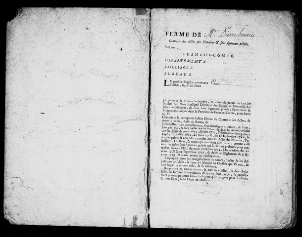Registre du 12 juin 1761 au 22 septembre 1763
