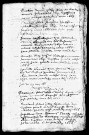 Série communale : baptêmes 1666-1673. A l'envers du registre baptêmes 1663-1664 et sépultures 1667-1673.