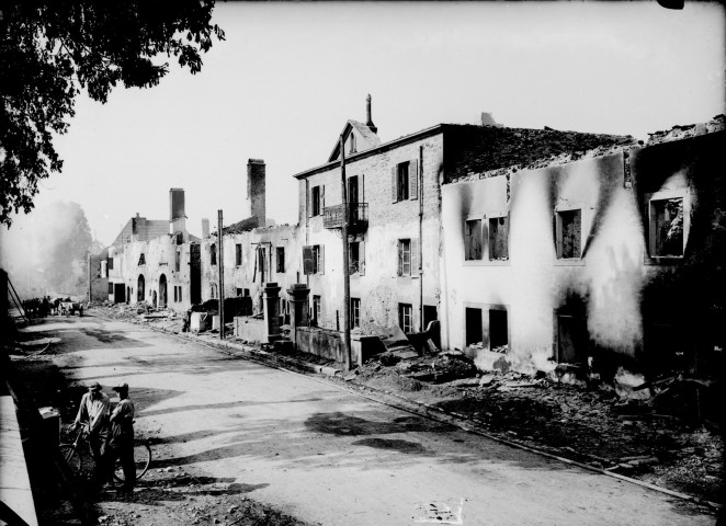 Incendie à Mièges