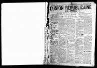 L'Union républicaine du Jura. 1888.
